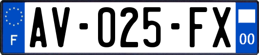 AV-025-FX