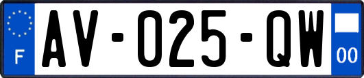 AV-025-QW