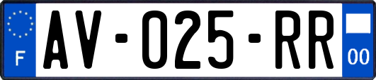 AV-025-RR