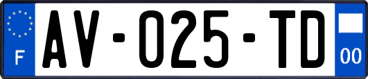 AV-025-TD