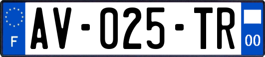 AV-025-TR