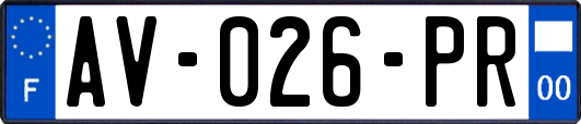 AV-026-PR