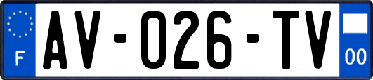 AV-026-TV
