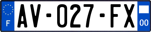AV-027-FX