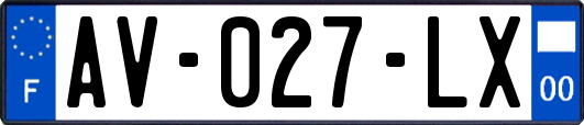 AV-027-LX