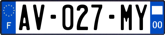 AV-027-MY