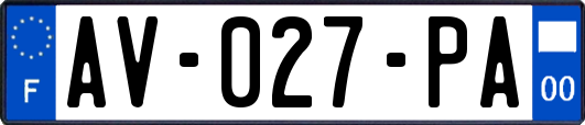 AV-027-PA