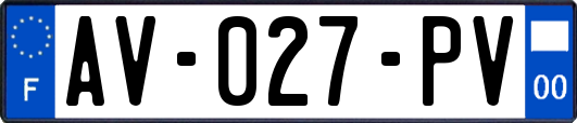 AV-027-PV