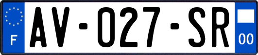 AV-027-SR