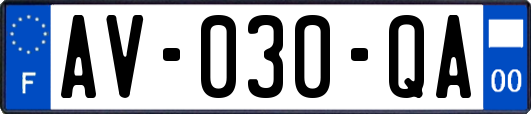 AV-030-QA