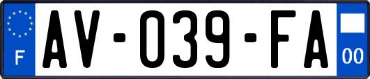 AV-039-FA