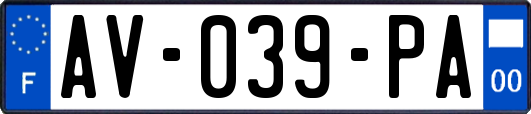 AV-039-PA