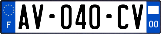 AV-040-CV