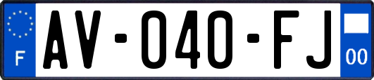AV-040-FJ