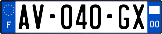 AV-040-GX