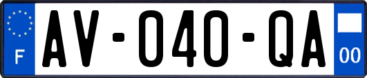 AV-040-QA