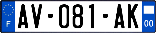 AV-081-AK