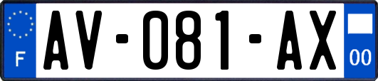 AV-081-AX