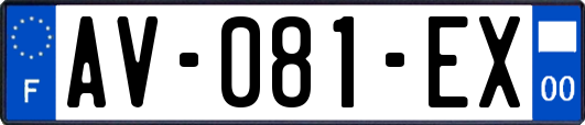 AV-081-EX