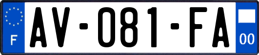 AV-081-FA