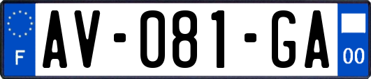 AV-081-GA