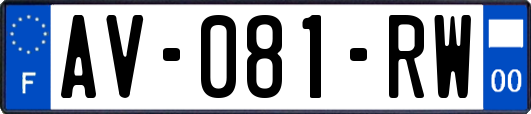 AV-081-RW