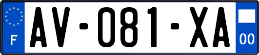 AV-081-XA
