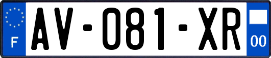 AV-081-XR