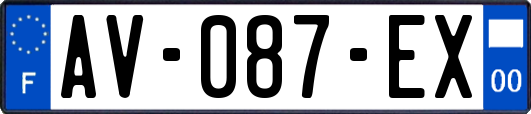 AV-087-EX