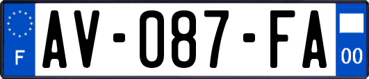 AV-087-FA