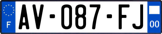 AV-087-FJ