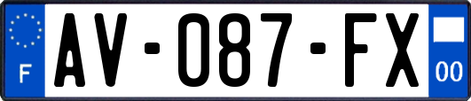AV-087-FX