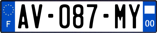 AV-087-MY