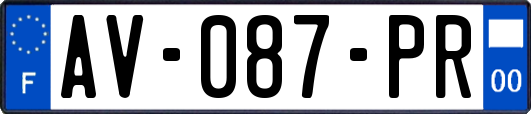 AV-087-PR