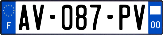 AV-087-PV
