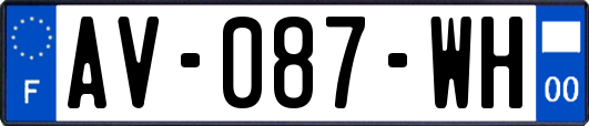 AV-087-WH