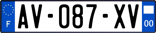AV-087-XV
