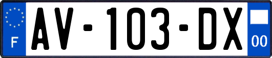 AV-103-DX