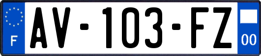 AV-103-FZ