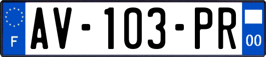 AV-103-PR