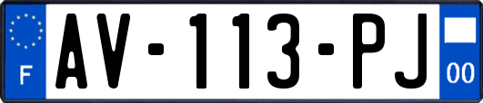 AV-113-PJ