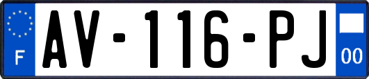AV-116-PJ