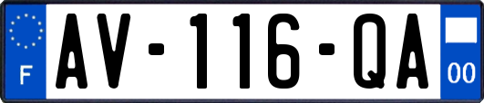 AV-116-QA
