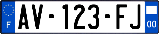 AV-123-FJ