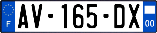 AV-165-DX