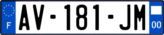 AV-181-JM