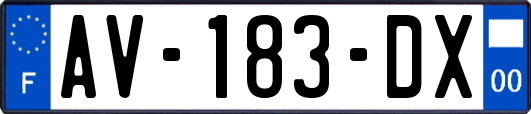 AV-183-DX