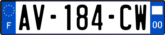 AV-184-CW