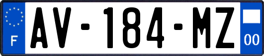 AV-184-MZ
