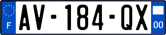 AV-184-QX